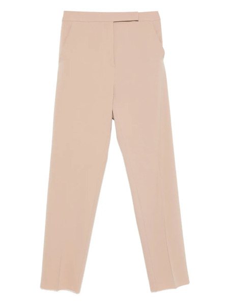  Max Mara Pocket Unfinished-hem Trousers - Neutrals 