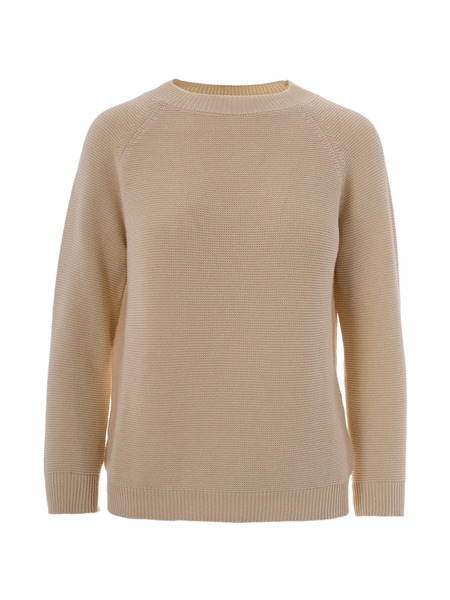  Max Mara Raglan Knit Sweater - Neutrals 