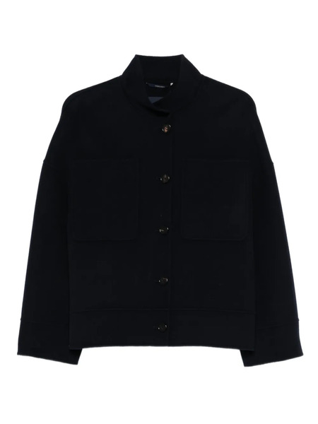  Max Mara Renna Button Jacket - Black 