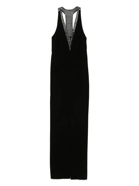  Max Mara Sequin-embellished Maxi Dress - Black 