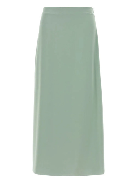  Max Mara Side-split Midi Skirt - Green 