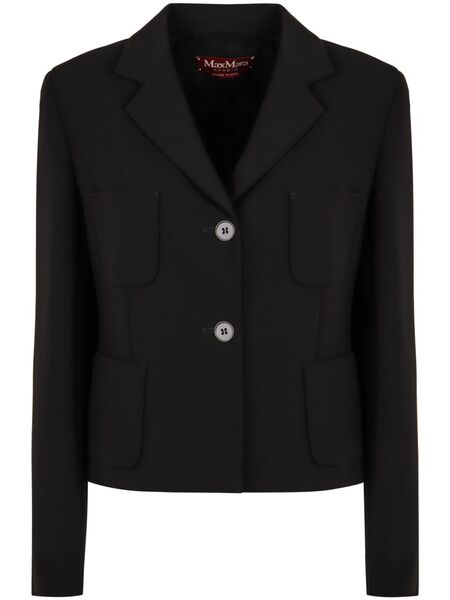  Max Mara Single-breasted Blazer - Black 