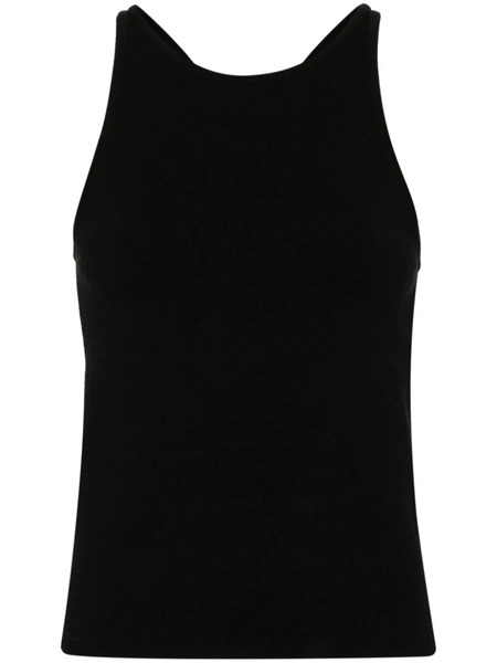  Max Mara Sleeveless Knitted Top - Black 