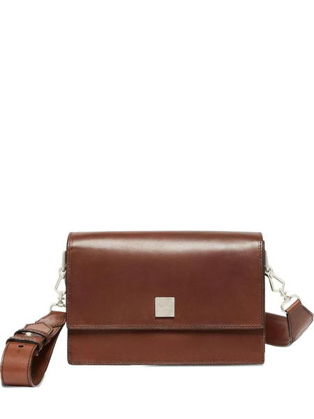  Max Mara Small Biancaroughs Leather Shoulder Bag - Brown 