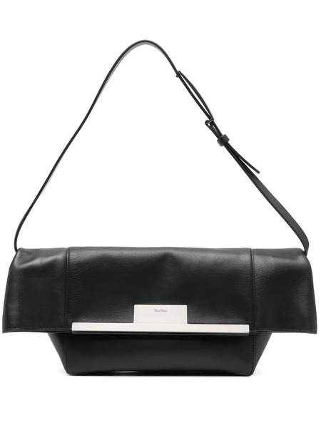  Max Mara Small Clasp Clutch Bag - Black 