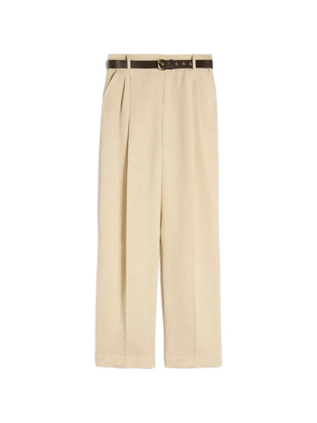  Max Mara Sumero Belted Trousers - Neutrals 