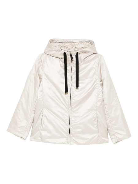  Max Mara The Cube Hooded Puffer Jacket - Neutrals 