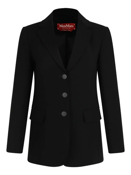  Max Mara Three-button Tailored Jacket - Black 