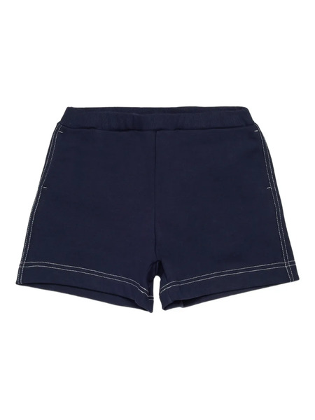  Max&co. Kids Appliquéd Logo Shorts - Blue 