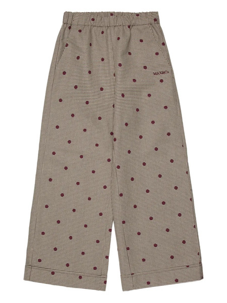  Max&co. Kids Checked Trousers - Brown 