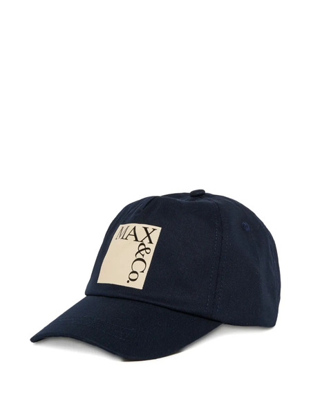  Max&co. Kids Logo Patch Cap - Blue 