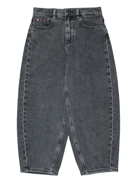  Max&co. Kids Logo-patch Jeans - Grey 
