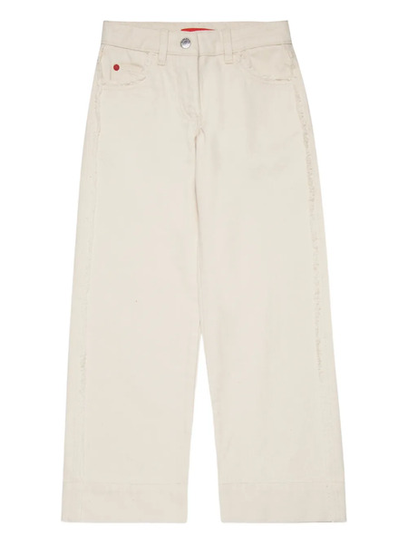  Max&co. Kids Logo-patch Jeans - White 
