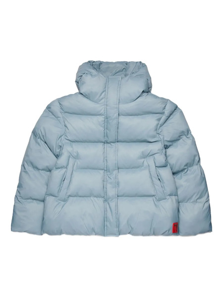  Max&co. Kids Logo-patch Padded Jacket - Blue 
