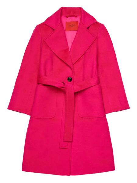  Max&co. Kids Runaway Wool Coat - Pink 