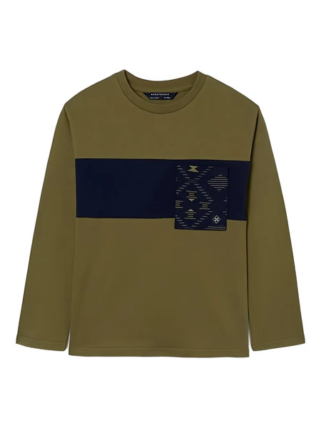  Mayoral Chest-pocket T-shirt - Green 