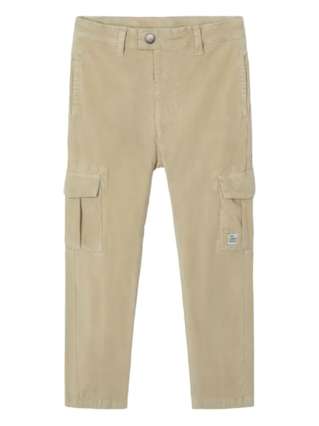  Mayoral Corduroy Cargo Pants - Neutrals 