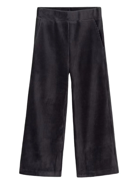  Mayoral Corduroy-texture Flared Trousers - Grey 