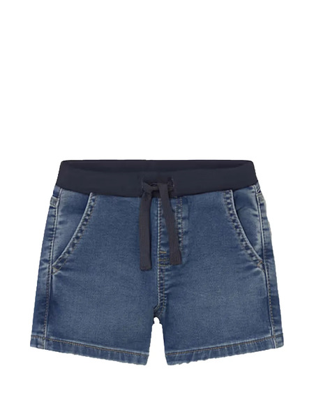  Mayoral Denim Baby Shorts - Blue 