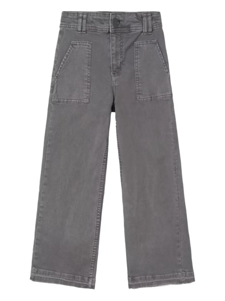  Mayoral Flared Twill Trousers - Grey 