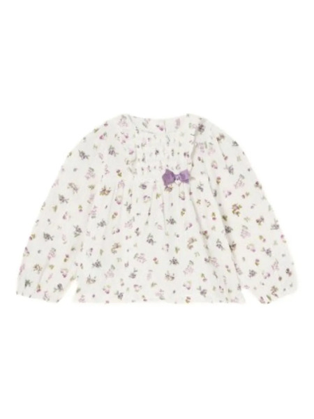  Mayoral Floral Top - White 