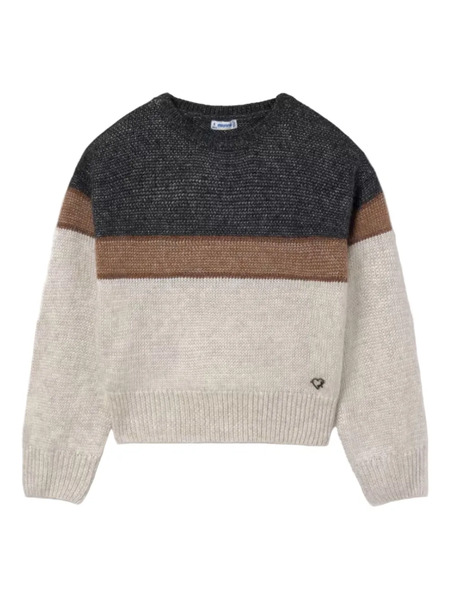  Mayoral Long-sleeve Sweater - Neutrals 