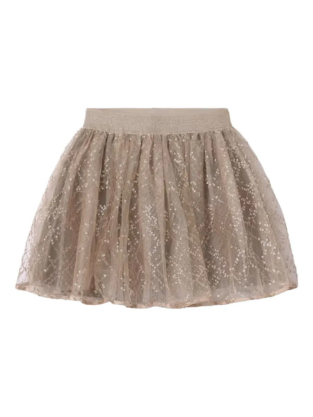  Mayoral Sequin-embellished Tulle Skirt - Neutrals 