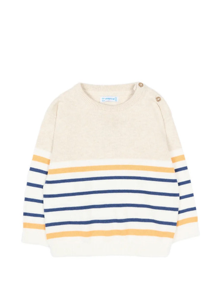  Mayoral Striped Sweater - Neutrals 