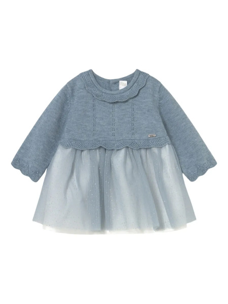  Mayoral Tulle Dress - Blue 