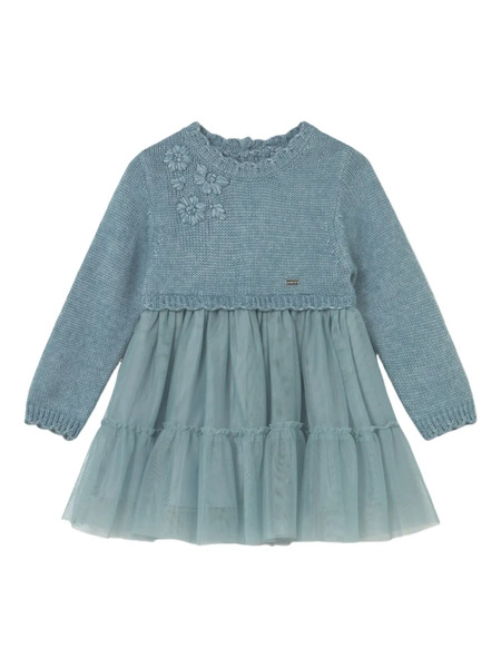  Mayoral Tulle Dress - Blue 