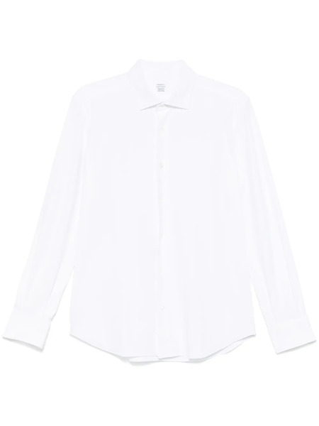  Mazzarelli Piqué-weave Shirt - White 