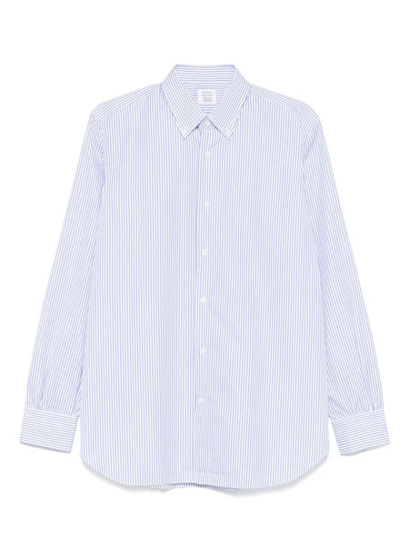  Mazzarelli Striped Shirt - White 
