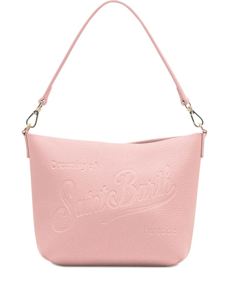  Mc2 Saint Barth Aline Leather Shoulder Bag - Pink 