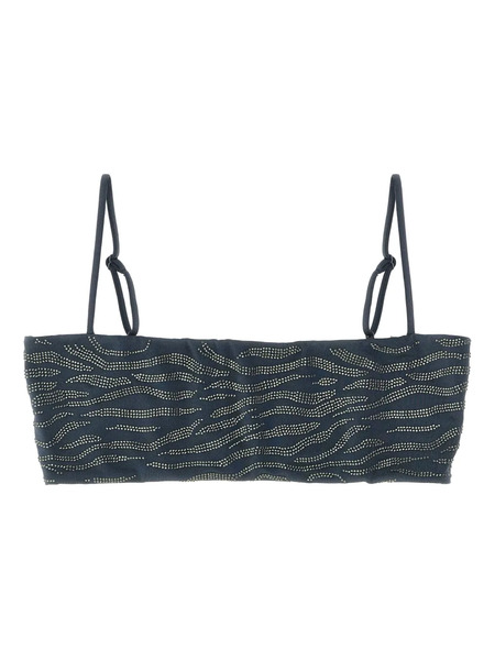  Mc2 Saint Barth Athena Bikini Top - Grey 