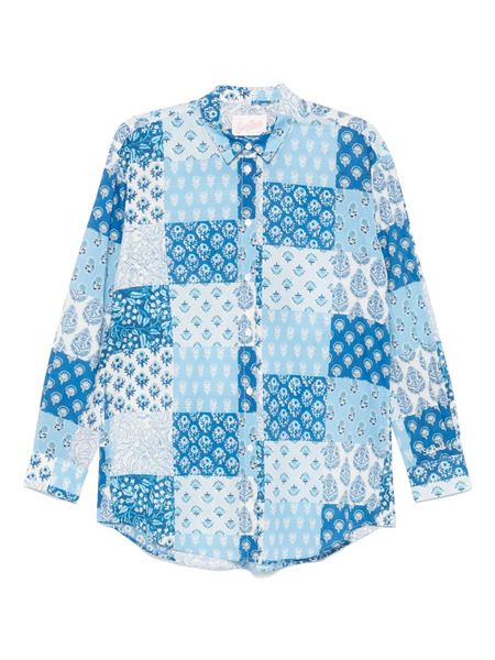  Mc2 Saint Barth Brigitte Shirt - Blue 