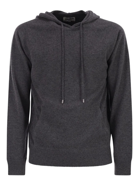  Mc2 Saint Barth Drawstring Hoodie - Grey 