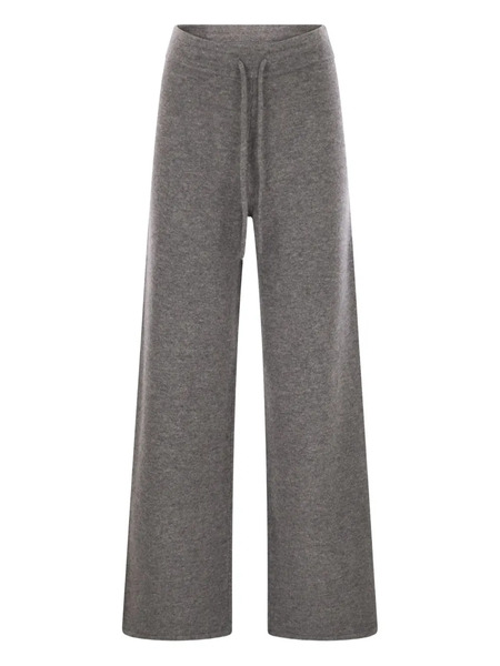  Mc2 Saint Barth Embroidered Drawstring Track Pants - Grey 