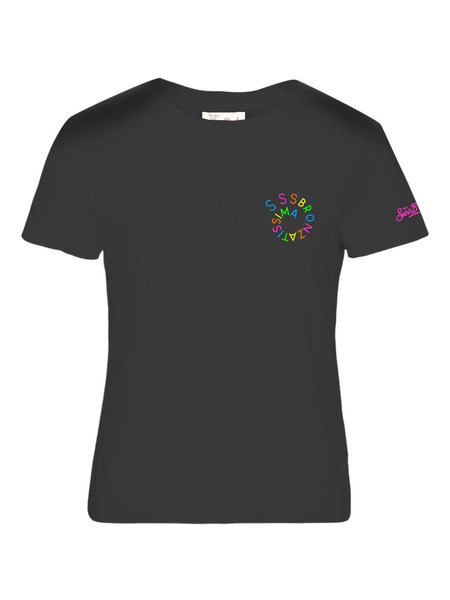  Mc2 Saint Barth Graphic-print T-shirt - Black 