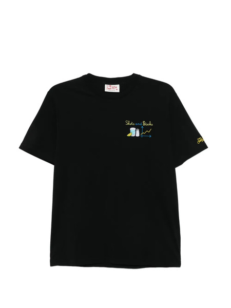  Mc2 Saint Barth Graphic-print T-shirt - Black 