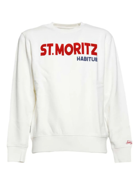  Mc2 Saint Barth Graphic Sweatshirt - White 