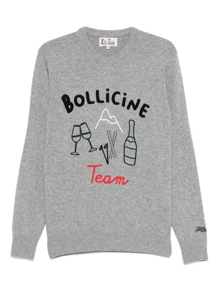  Mc2 Saint Barth Heron Crew-neck Sweater - Grey 