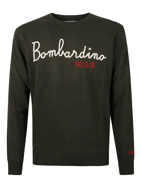  Mc2 Saint Barth Heron Embroidered Sweatshirt - Green 