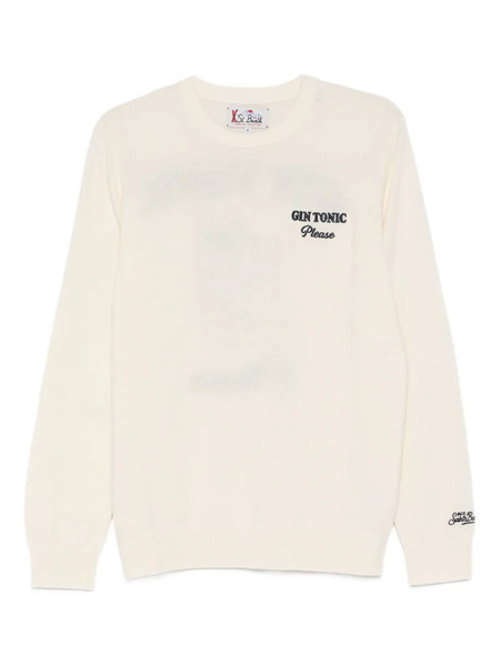  Mc2 Saint Barth Heron Long-sleeve Sweater - Neutrals 