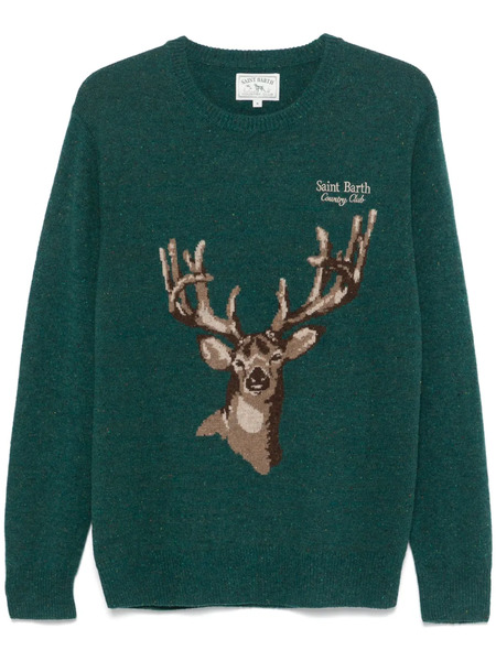  Mc2 Saint Barth Heron Sweater - Green 