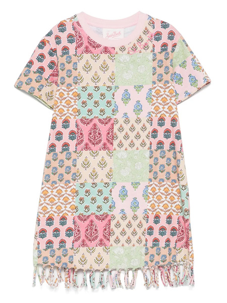  Mc2 Saint Barth Kids Abbey Mini Dress - Pink 