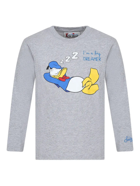  Mc2 Saint Barth Kids Boyle Dreamer Long-sleeve T-shirt - Grey 