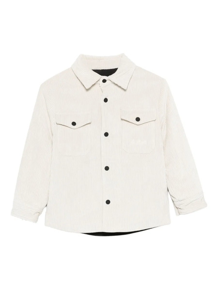  Mc2 Saint Barth Kids Corduroy Jacket - Neutrals 