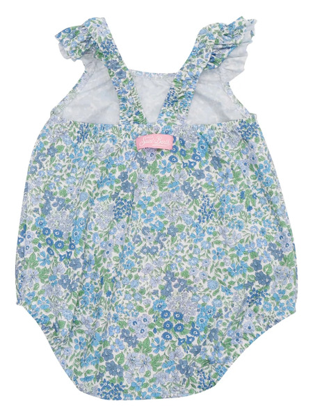 Mc2 Saint Barth Kids Floral Swimsuit - Blue 