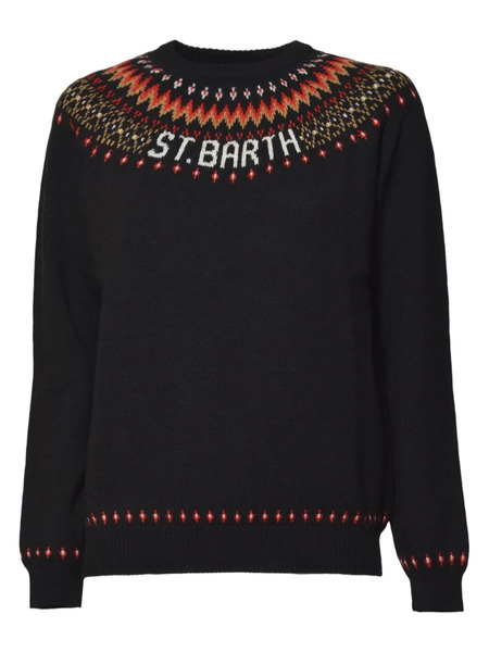  Mc2 Saint Barth Kids Kyla Sweater - Black 