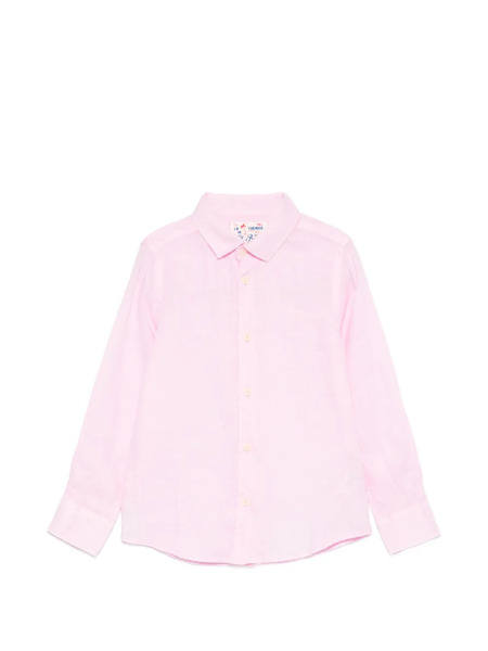  Mc2 Saint Barth Kids Long-sleeve Shirt - Pink 